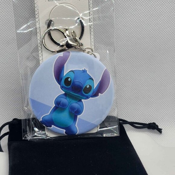 Brand New   one keychain - stitch double mirror - Picture 2 of 4